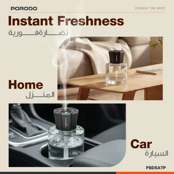 دستگاه خوشبوکننده و دیفیوزر هوشمند پورودو مدل Blue Aroma Clear - تصویر 2