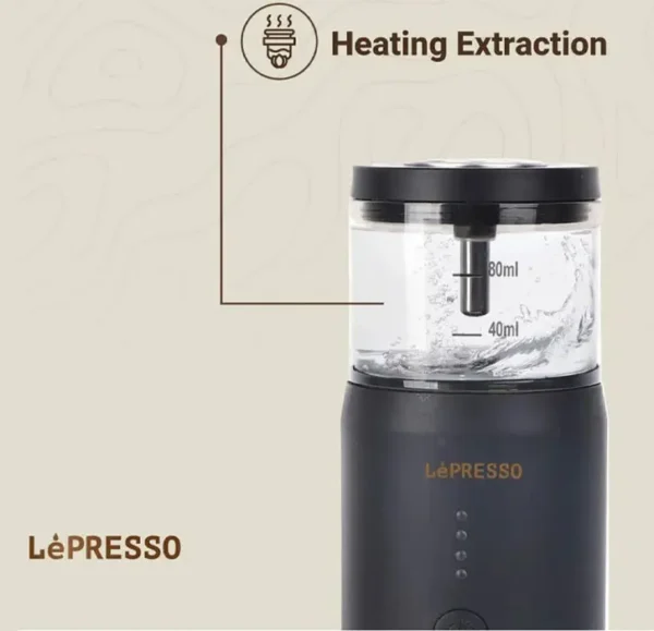 اسپرسوساز پرتابل و مسافرتی لپرسو مدل Portable Espresso Machine - تصویر 4