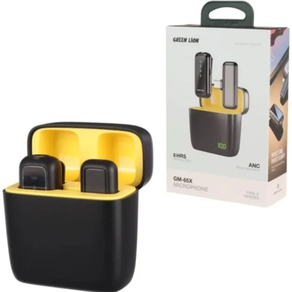 میکروفن بی سیم گرین لاین مدل GM-65X Lightning - تصویر 2