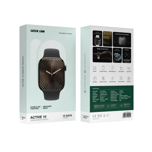 ساعت هوشمند گرین لاین Active 10 مدل 42 میلی‌متری - تصویر 2
