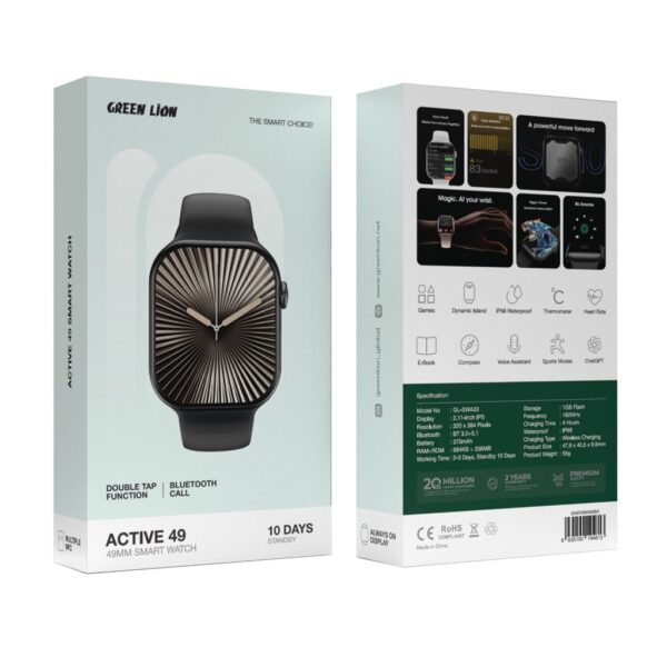 ساعت هوشمند گرین لاین Active 49 مدل 49 میلی‌متری - تصویر 2
