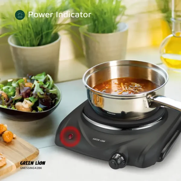 اجاق برقی تک شعله گرین لاین مدل Electric Stove Single Hot Plate - تصویر 3