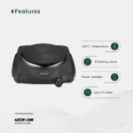اجاق برقی تک شعله گرین لاین مدل Electric Stove Single Hot Plate - تصویر 6