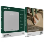 ترازوی دیجیتال گرین لاین GBC-100 سفید | ترازوی وزن‌کشی دیجیتال دقیق - تصویر 2