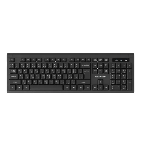 ست کیبورد و ماوس بی‌سیم گرین لاین GKM-200 - تصویر 2