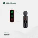 میکروفون بی‌سیم گرین لاین GM-75X با حذف نویز 3 سطحی مدل GNGM75XMICBK - تصویر 3