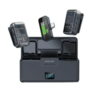 میکروفون یقه‌ای بی‌سیم گرین‌لاین مدل GM-90X با کانکتور Type-C