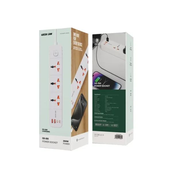 چندراهی برق گرین لاین GS-300 مدل ۲۵۰۰ وات - تصویر 2