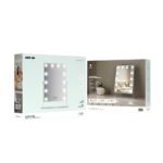 آینه آرایشی LED گرین لاین مدل Glam Shine با 12 چراغ LED - تصویر 2