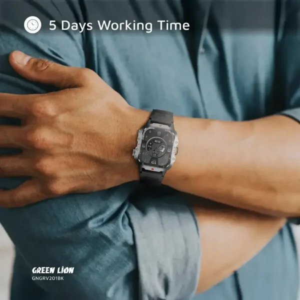 ساعت هوشمند گرین لاین Gravix | GNGRV201BK - تصویر 3