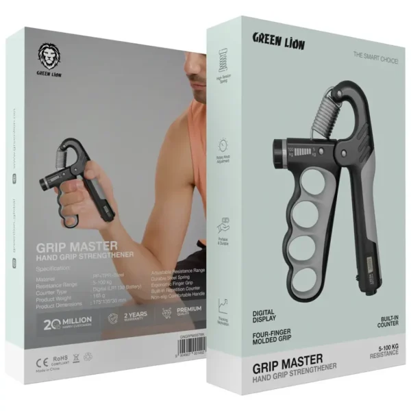 تقویت‌کننده مچ و پنجه گرین لاین Grip Master - تصویر 2