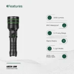 چراغ قوه گرین لاین مدل GNHR3000LMBK ظرفیت ۳۰۰۰ لومن - تصویر 3