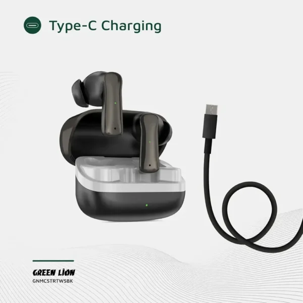 هدفون بی‌سیم گرین لاین مدل Manchester True Wireless Earbuds - تصویر 2