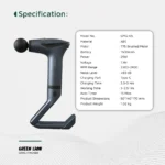 ماساژور تفنگی گرین لاین مدل GMG-05 - تصویر 4