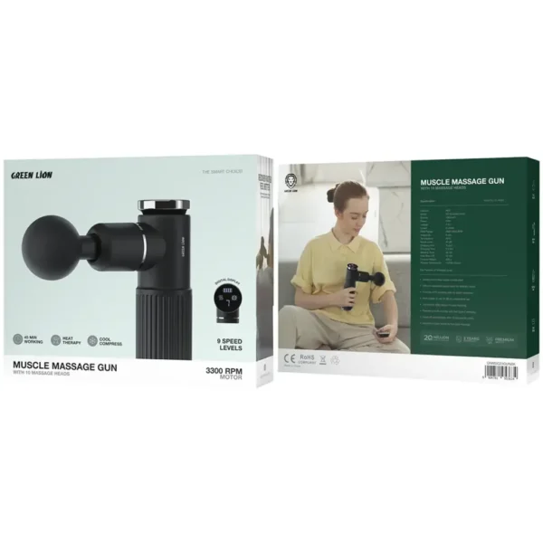 ماساژور تفنگی گرین لاین مدل Muscle Massage Gun - تصویر 2