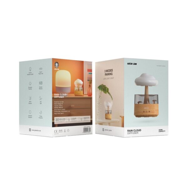 دستگاه بخور گرین لاین مدل RAIN CLOUD Diffuser - تصویر 2