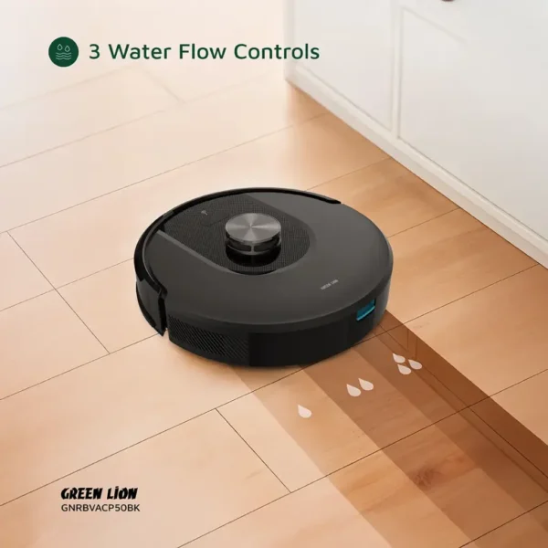 جارو رباتیک هوشمند گرین لاین مدل Smart Robot Vacuum Pro 4000Pa - تصویر 8