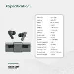 ایربادز بی‌سیم گرین لاین ZINC Y مدل TWS با حذف نویز ANC - تصویر 3