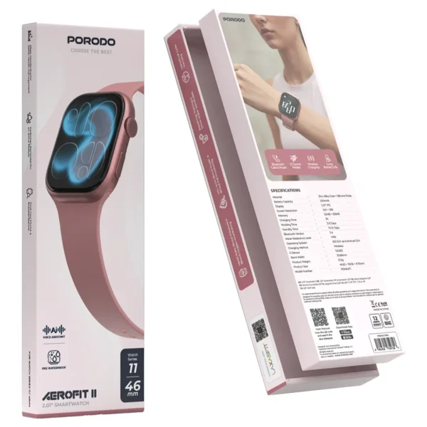 ساعت هوشمند پرودو AeroFit II مدل PD-AEROFIT2 - تصویر 3