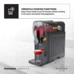 اسلاش‌ساز چندکاره پورودو لایف‌استایل مدل Multi-Function Slushie Maker مشکی - تصویر 7