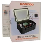 کیف لوازم آرایش مسافرتی پورودو با آینه LED جداشونده مدل PDLFST182 کد PDLFST182BK - تصویر 4
