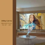 ویدئو پروژکتور هوشمند پورودو لوماکست Full HD با فوکوس و اصلاح خودکار تصویر سفید - تصویر 2