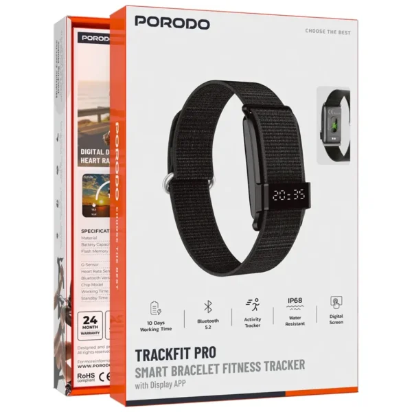دستبند هوشمند پرودو Porodo Trackfit Pro مدل PDS18 - تصویر 6