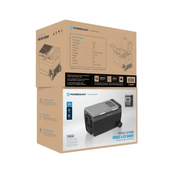 یخچال و یخ‌ساز قابل حمل پاورولوژی 32 لیتری مدل P90CARFRZ - تصویر 5