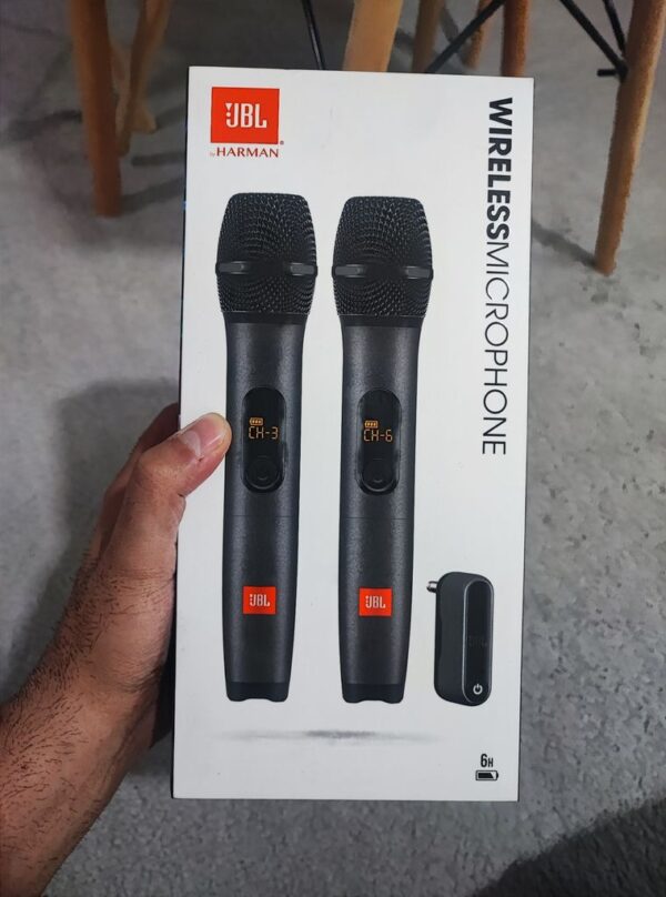میکروفون بی‌سیم جی بی ال ست دوتایی JBL Wireless Microphone Set - تصویر 8
