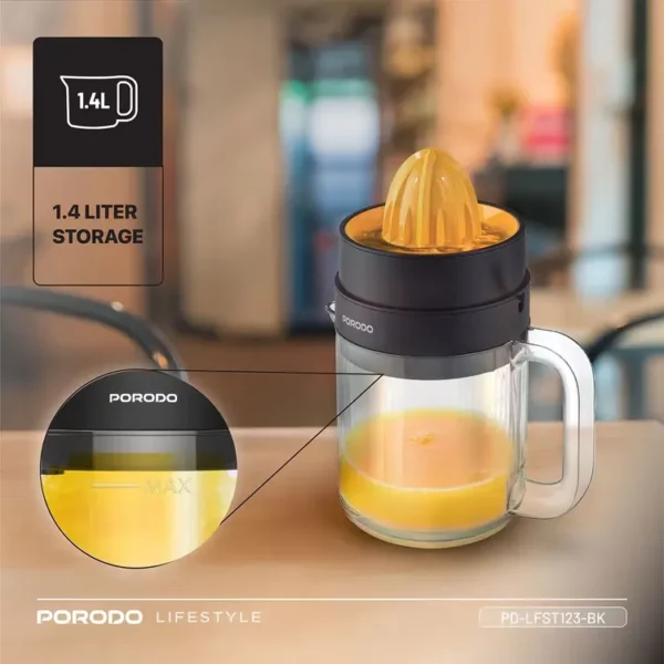 آبمیوه گیر شارژی پرودو مدل Porodo Lifestyle BI-Directional Juicer - تصویر 3