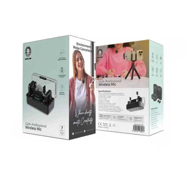 میکروفن بی سیم حرفه ای گرین لاین مدل GLM-PROFESSIONAL - تصویر 2
