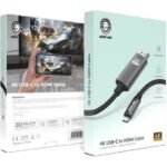 کابل USB-C به HDMI گرین لاین 4K مدل GN4KTCHDMIBK - تصویر 2