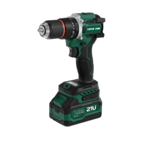 دریل چکشی شارژی گرین لاین GD-16 Pro Drive با 2 باتری 21V 3Ah مدل GNGD16D21VGN