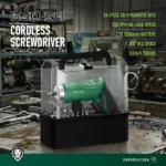 پیچ گوشتی شارژی گرین لاین GSD-54 با 54 سری مگنتی مدل GNGSD54CSGN - تصویر 8