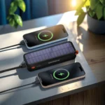 پاوربانک خورشیدی پورودو 20000mAh مدل PDPBAS149BK با شارژ سریع 22.5W - تصویر 2