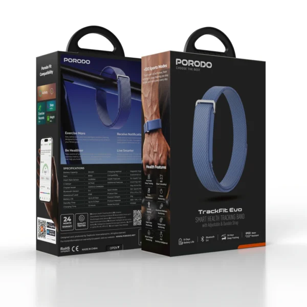 دستبند هوشمند پورودو TrackFit Evo | PD1068 - تصویر 9